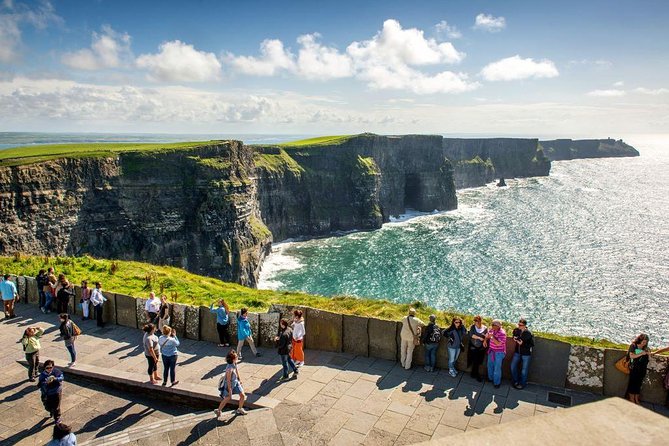2-Day Western Ireland Tour from Dublin:Including Galway and Cliffs of Moher - Day one: from Dublin through the midlands to Galway