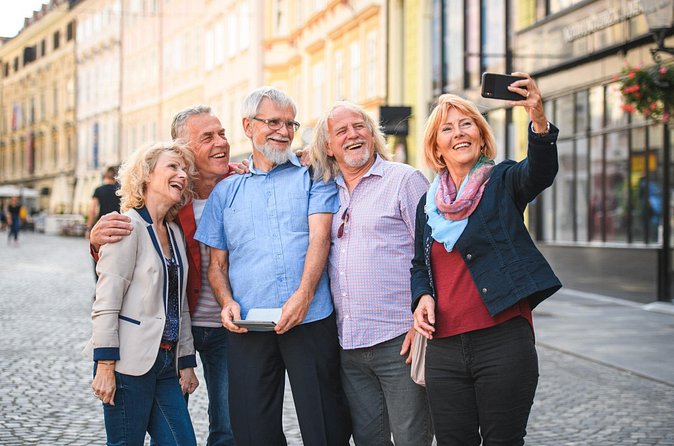 2 Hours Senior’s Historical Private Walking Tour of Dublin - Crossing the Liffey on Ha’penny Bridge
