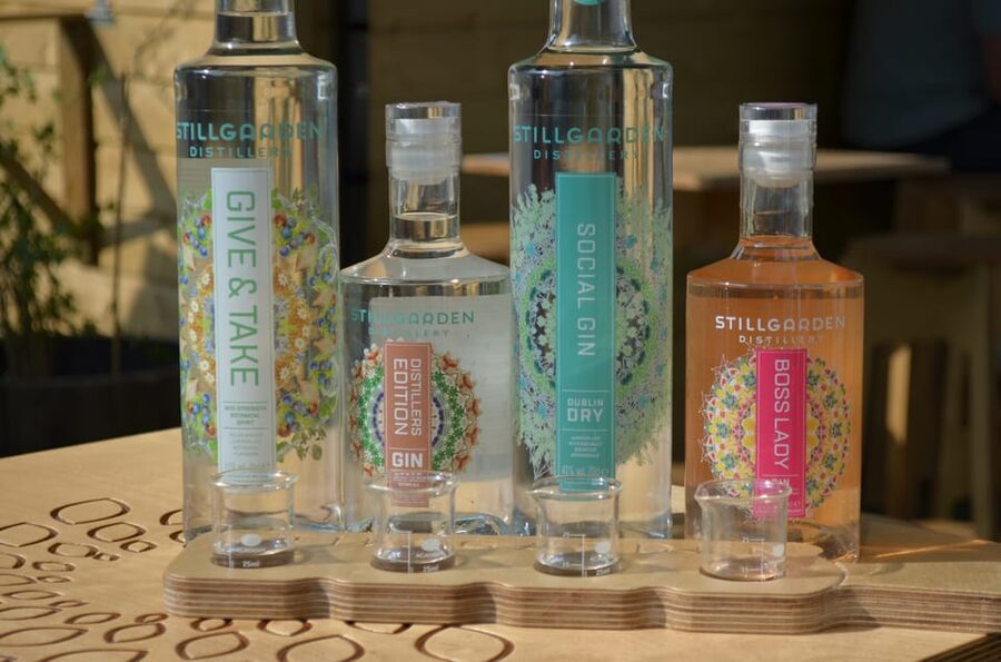 Afternoon Tea & Gin Masterclass - Afternoon tea with sandwiches and cakes