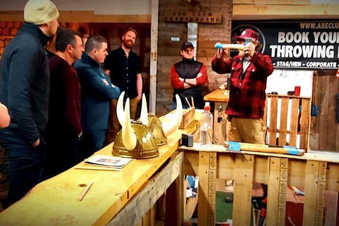 Axe Throwing Open Session (Dublin) 1hr - The social side of a shared session