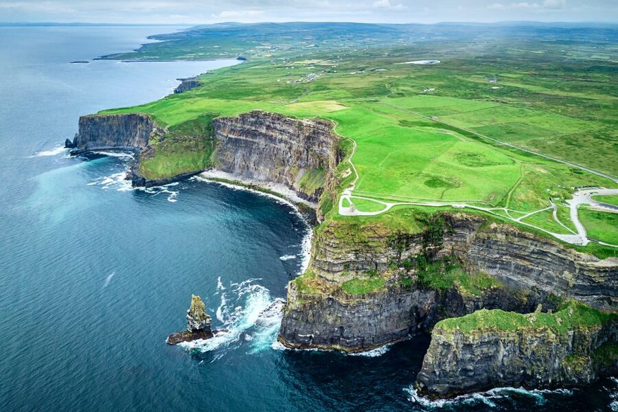 Cliffs of Moher and Blarney 2-Day Tour from Dublin - The Golden Vale and Limerick set up the western half