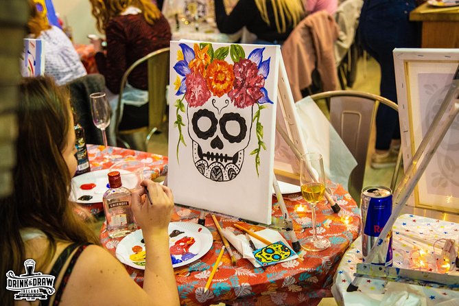 Drink & Draw: Paint A Masterpiece - What you take home at the end