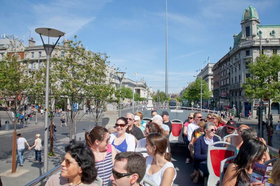 Dublin: Big Bus Hop-On, Hop-Off Tour with Live Guide - The 48- and 72-hour extras: walking and night views