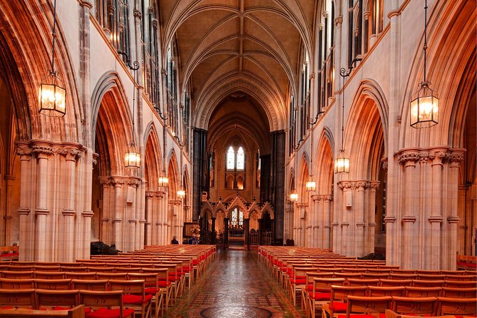 Dublin Christ Church Cathedral Admission Ticket - The audio guide makes the stonework easier to read