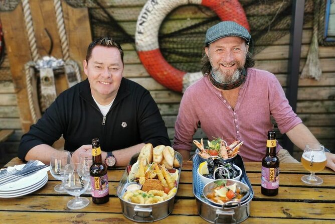 Dublin Coastal Craft Beer and Seafood Trail - Walking the harbor and seeing working Howth