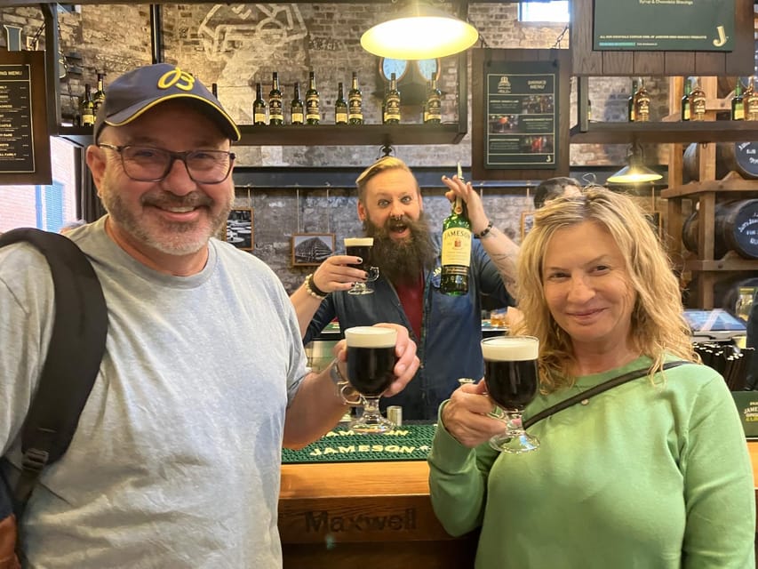 Dublin Food & Drink Walking Tour & Jameson Irish Coffee Demo - Thomas Street and the first tastes