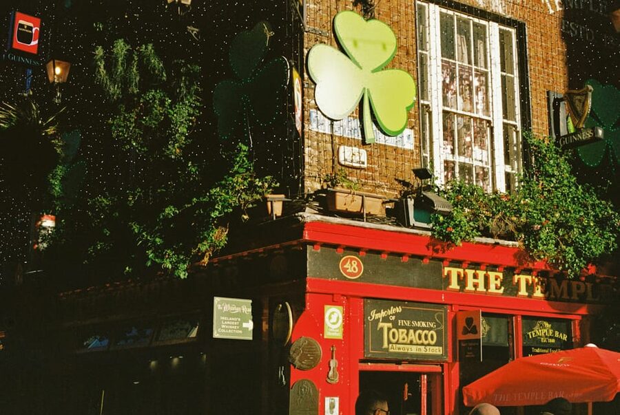 Dublin Food & Drink Walking Tour & Jameson Irish Coffee Demo - Walking through the Liberties
