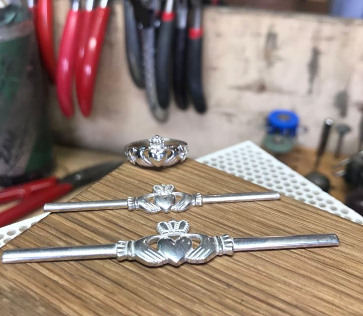 Dublin: Forge Your Own Silver Claddagh Ring Workshop - Turning a Silver Strip Into a Claddagh Ring