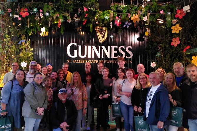 Dublin Guinness Storehouse, Molly Malone Statue and Book of Kells - Guinness first, then Trinity College