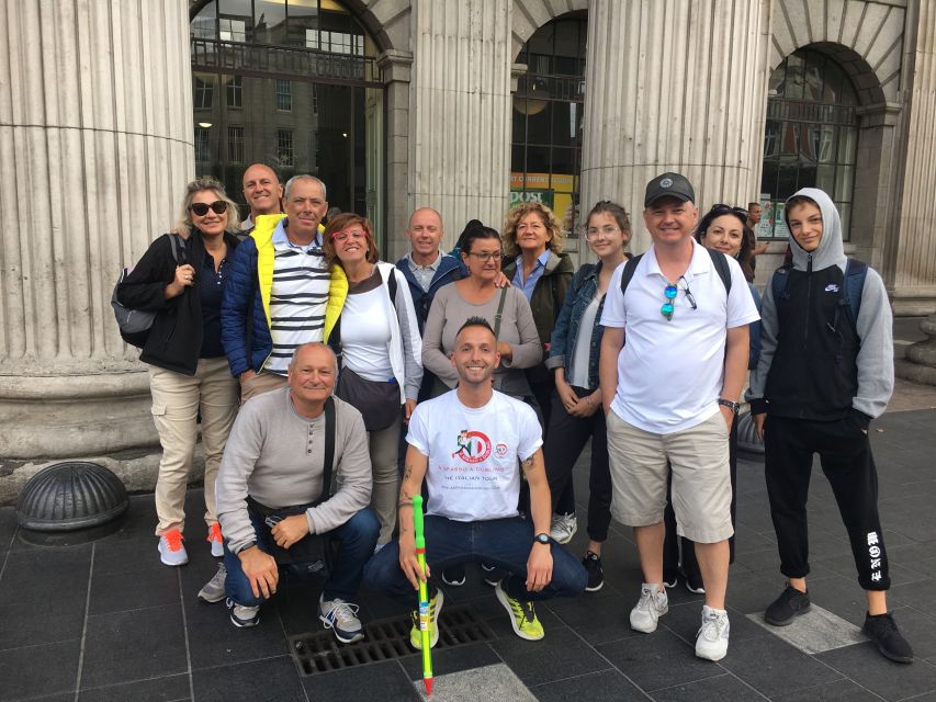 Dublin Highlights: 2.45-Hour Walking Tour in Italian - Finishing at the Spire on O’Connell Street
