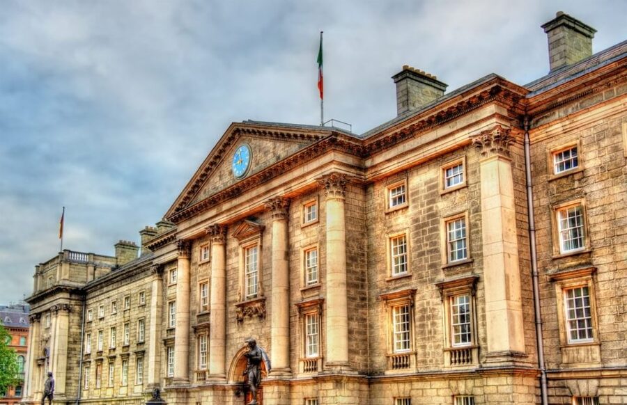 Dublin: Historical and Cultural Historical Walking Tour - Temple Bar beyond the pub signs