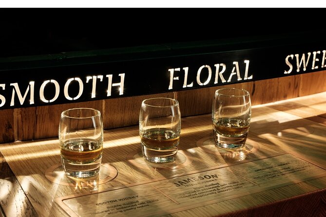 Dublin Jameson Distillery Bow St. Choice of Experiences - What you will taste