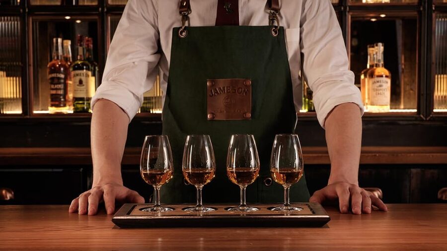 Dublin: Jameson Distillery Secret Whiskey Tasting Experience - Four pours, with more purpose than a bar tasting