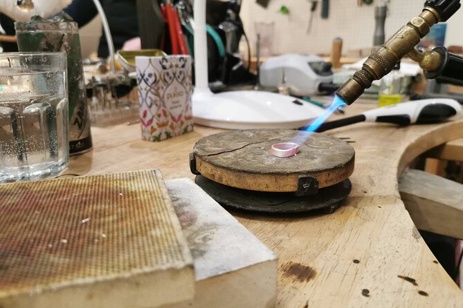 Dublin Jewellery Forge a Hammered Silver Ring: Drury Street - Measuring, Cutting, and Shaping the Silver