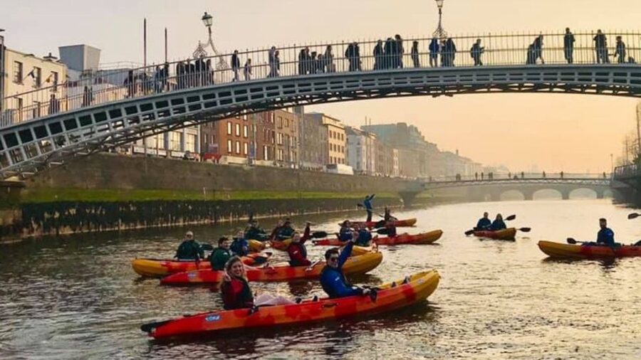 Dublin: Music Under the Bridges Kayaking Tour - Price, timing, and overall value