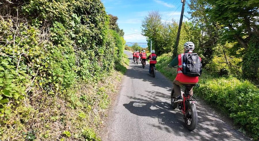 Dublin: Panoramic e-Bike Tour - Upper Cliff Road and the return to the harbour
