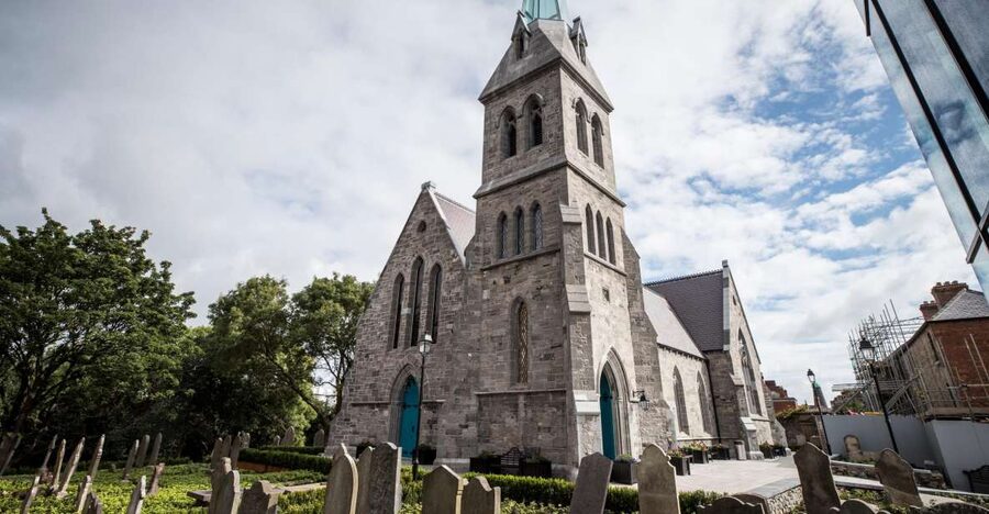 Dublin: Pearse Lyons Whiskey Distillery Experience - Entering the old church on James Street