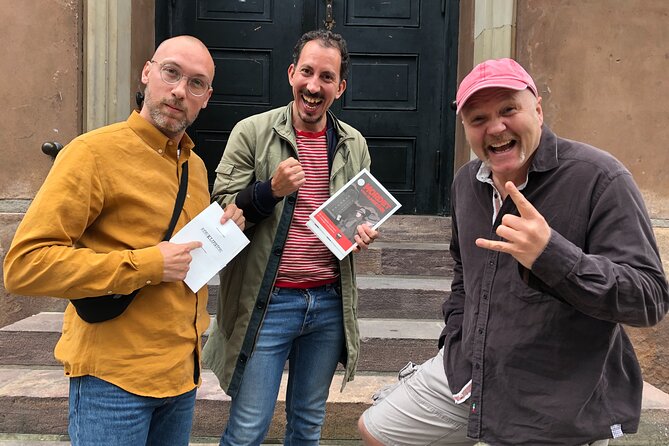 Dublin Self-Guided Murder Mystery Tour by Temple Bar - Reading clues on Dublin’s streets