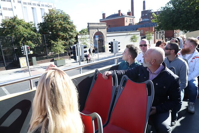 Dublin Shore Excursion, Live Guided Open-top, Hop-on Hop-off Sightseeing Tour - A useful first look at Dublin from the upper deck