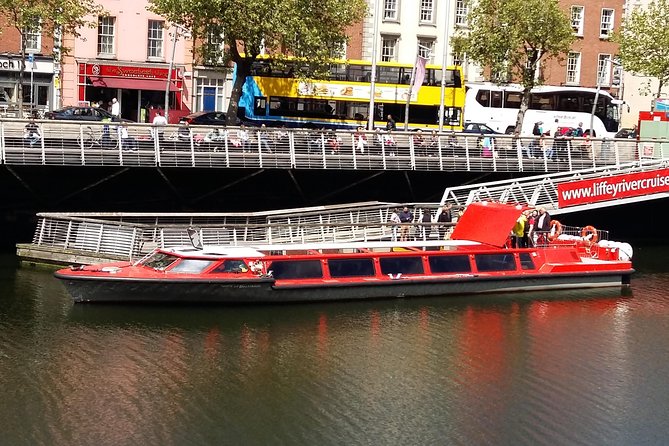 Dublin Sightseeing Cruise on River Liffey with Local Guide - Samuel Beckett Bridge from the water