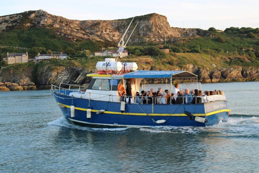 Dublin: Sunset Cruise in Howth - Leaving Howth Harbour as the light softens