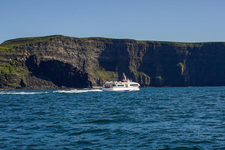From Dublin: Cliffs of Moher, Boat Tour & Aillwee Cave - One hour above the Cliffs of Moher