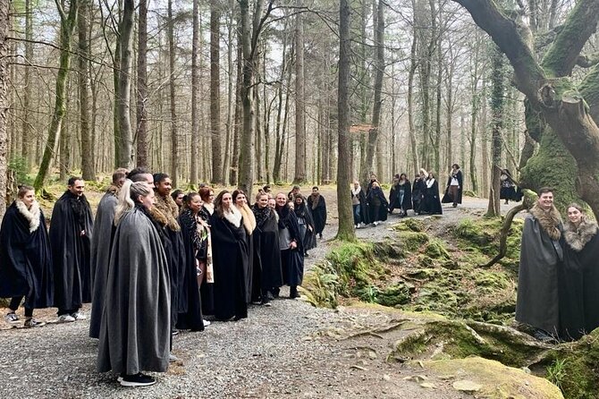 From Dublin: Game of Thrones Winterfell Locations Trek - Inch Abbey and the King in the North moment