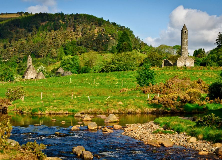 From Dublin: Half-Day Trip to Glendalough and Wicklow - Dublin views and Sugar Loaf Mountain on the way out