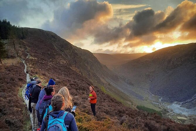 Glendalough Night Hike and History Tour - The lakes at sunset: your first taste of the valley