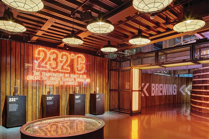 Guinness Storehouse Experience - The restaurants and food stops inside