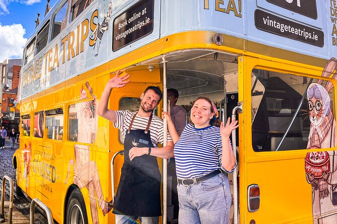 Irish Afternoon Tea on 1960s Vintage Bus in Dublin - Key points at a glance