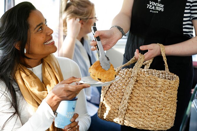 Irish Afternoon Tea on 1960s Vintage Bus in Dublin - Trinity College and the heart of the city