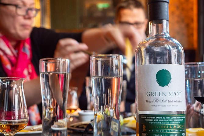 Premium Whiskey and Food Tasting in Dublin - The Palace Bar: two final pours upstairs